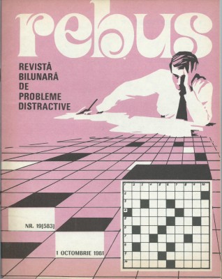 Revista Rebus nr. 19 / 1 octombrie 1981 foto