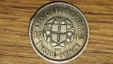 Cumpara ieftin Anglia Marea Britanie - raritate uz colonial - 3 pence 1942 argint - pentru cunoscatori