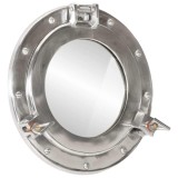 vidaXL Oglindă hublou de perete &Oslash;30 cm&nbsp;aluminiu și sticlă