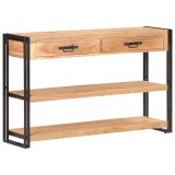 Cumpara ieftin Servanta, 120 x 30 x 75 cm, lemn masiv de acacia