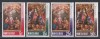 Monserrat 1968 - Crăciun - Picturi de Botticelli, Murillo, MNH, Nestampilat