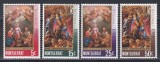 Monserrat 1968 - Crăciun - Picturi de Botticelli, Murillo, MNH