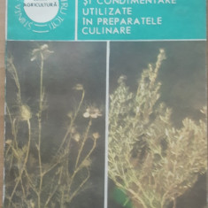 PLANTE AROMATICE SI CONDIMENTARE UTILIZATE IN PREPARATE CULINARE, 1989