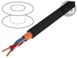 Cablu pentru difuzor HELUSOUND 2x0,22mm2 Cu Negru
