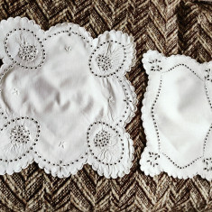 Broderie vintage, set 2 buc