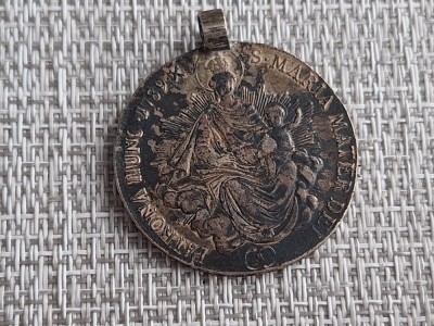 1/2 taler 1789 A, argint foto