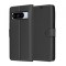 Husa pentru Google Pixel 8 Pro, Techsuit, Leather Folio, Neagra