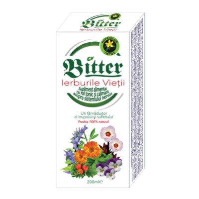 Bitter Ierburile Vietii 200ml Hypericum foto