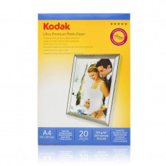 Hartie foto Kodak 20 coli A4 RC Ultra Premium Glossy 270g foto