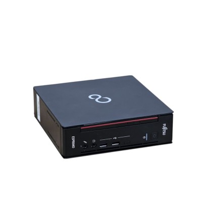 Unitate PC Second Hand, FUJITSU ESPRIMO Q558 MINI PC, Procesor I3 9100, Memorie RAM 8 GB, SSD 128 GB, Windows 11 Pro, Grad Corect foto