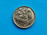 20 Lire 1975 San Marino-AUNC-RAR-in realitate arata bine!!