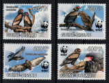 GUINEEA-BISSAU 2011 - Fauna WWF, Pasari de prada/serie completa MNH