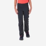 Pantalon Softshell Drumeție la munte MH550 Gri Fete 7 - 15 ani, Quechua