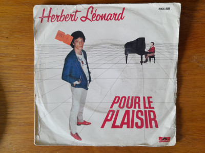 DISC vinil - HERBERT LEONARD - POUR LE PLAISIR foto