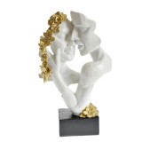 Statueta alba cuplu 30 cm