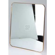 Oglinda decorativa dreptunghiulara cu rama aurie