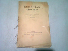 ROMANIAN PROVERBS - SELECTIE SI TRADUCERE DE M. BEZA (IN LIMBA ROMANA SI ENGLEZA) foto