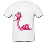 Cumpara ieftin Tricou &quot; Sarpe roz &quot;