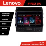 Navigatie Android Toyota Land Cruiser 200 2007-2015 QLED 2K 8+256 cu 360