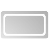 Cumpara ieftin Oglinda de baie cu LED, 70x40 cm