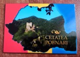 D1 - Magnet frigider - tematica turism - Cetatea Poenari - Romania 78