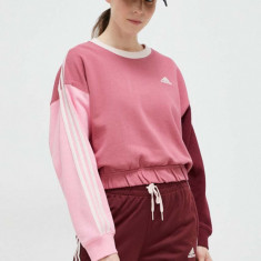 adidas bluza femei, culoarea roz, modelator