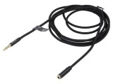 Cablu Audio Jack 3,5mm 4pin 0,5m Negru, Vention