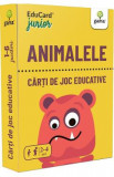 Animalele. Carti de joc educative