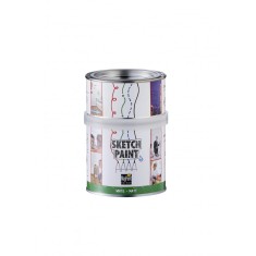 Vopsea Whiteboard, SchetchPaint Alb Mat, Magpaint, 0.5 Litri