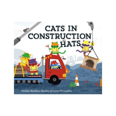 Cats in Construction Hats foto