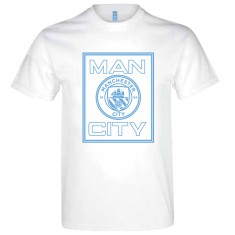 Manchester City tricou de bărbați Square white - XL