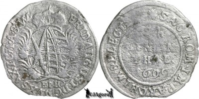 1699 EPH, 1&amp;frasl;24 Thaler - Frederic Augustus I - Principatul Elector al Saxoniei foto