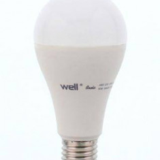 Bec cu LED A65 E27 15W 1200lm 230V lumina naturala 4000K Basic Well