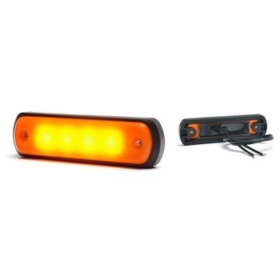 LAMPA GABARIT LED 1341 W189N, 12V-24V, POZITIE PORTOCALIU WAS 43499 foto