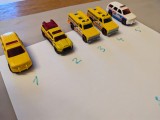 Masinute americane pickup/camionete Matchbox Hotwheels, 1:64