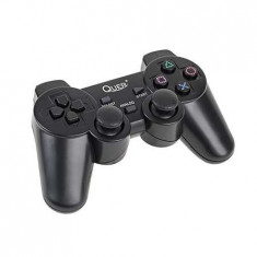 Maneta ps3 si pc wireless dual shock cu vibratii quer foto