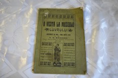 N. G. Dossios - O vizita la muzeele Luvrului (Iasi, 1908)