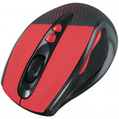 Mouse wireless Hama Knallbunt 2.0 rosu+negru foto