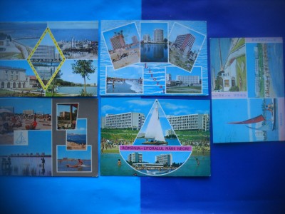 HOPCT LOT NR 762 LITORAL ROMANIA -IP-CT-5 CARTI POSTALE-RSR-CIRCULATE foto