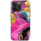 Husa personalizata compatibila apple iphone 15 pro, magsafe atasare magnetica, antisoc, neons and brights 33