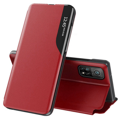 Husa pentru Xiaomi Mi 10T 5G / Mi 10T Pro 5G, Techsuit eFold Series, Red foto