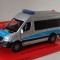 Macheta Mercedes Sprinter Panel Van Politia Polonia 2016 - Welly 1/40