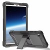 Husa pentru Samsung Galaxy Tab A7 Lite 8.7 inch T220/T225 2021 + Folie - Techsuit Rugged TabShell - Black