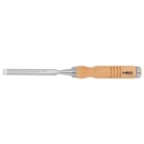 Dalta pentru lemn 10 mm din otel CRV, cu maner ergonomic din lemn