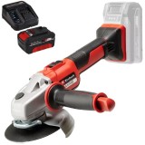 Einhell AXXIO 18/125 PXC + Starter Kit - Polizor unghiular 125 mm + Set 1 acumulator si incarcator Li-Ion 18 V 4 Ah