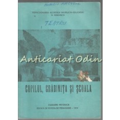 Copilul, Gradinita Si Scoala - Perfectionarea Activitatii Instructiv-Educative
