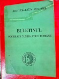 G654-Buletinul Societatii Numismatice Romane 1981-1982 stare buna, coperta mai uzata. Marimi: 23/17 cm, 789 pagini.