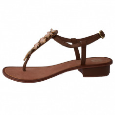 Sandale dama, din piele naturala, Gioseppo, B32188-30-2, maro foto