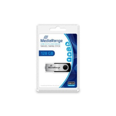 MediaRange USB 2.0 flash drive, 128GB foto