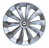 Cumpara ieftin Set 4 Capace Roti Autohelix MSA&reg;, potrivite jantelor de R14, pentru Fiat, model fame cromat